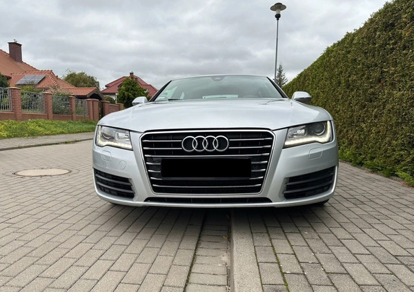 Audi A7 cena 61500 przebieg: 289000, rok produkcji 2011 z Koszalin małe 79